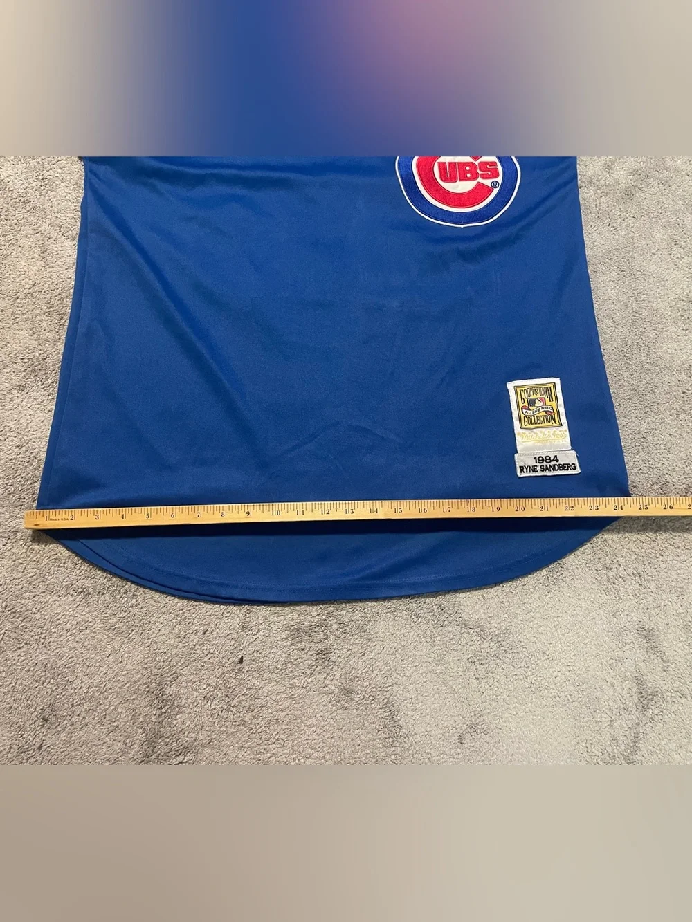 Mitchell & Ness Chicago Cubs Ryne Sandberg Jersey #23 Mens 52 1984 Throwback